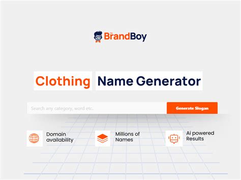 clothing brand name generator ai