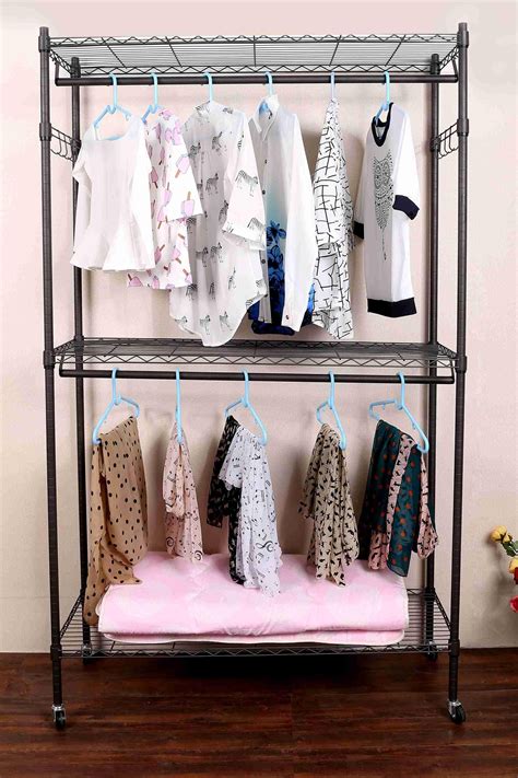 clothing shelves