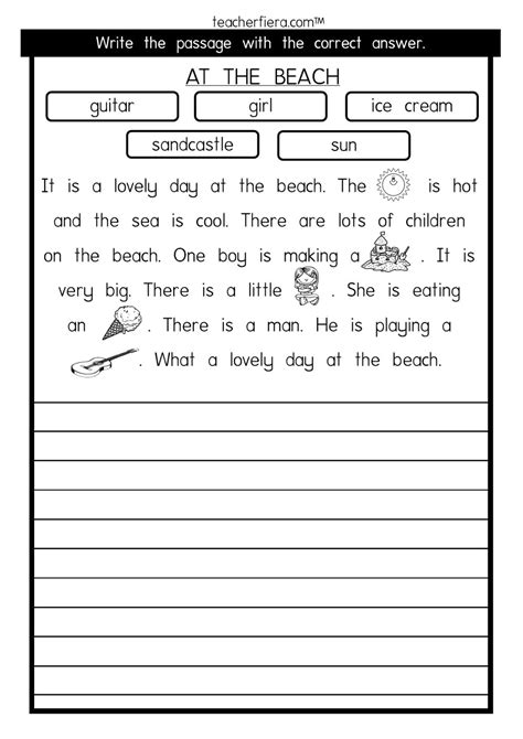 cloze paragraphs 3rd grade Epub