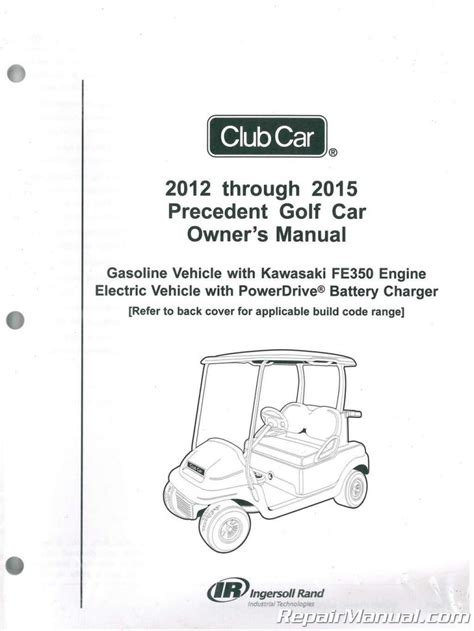 clubcar golf cart manual Reader