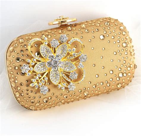 clutch purse golden