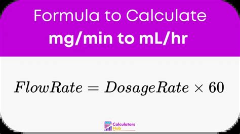 cm/hr to ml/min: A Comprehensive Guide