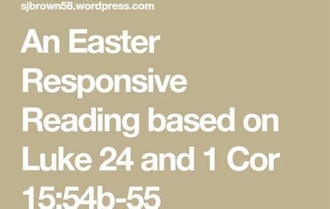 cme responsive reading 602 easter day god on the net PDF