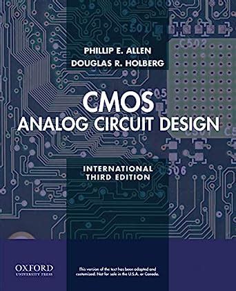 cmos analog circuit design allen holberg Ebook Kindle Editon