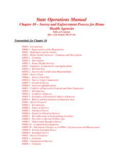 cms operations manual chapter 7 Doc