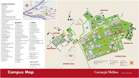cmu map of campus