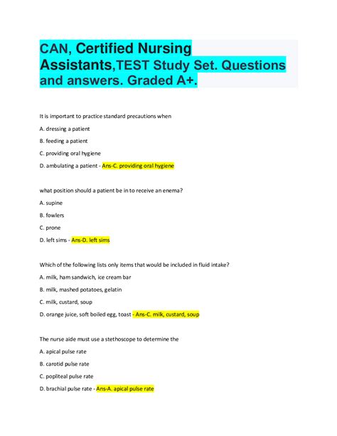 cna entrance exam study guide Epub