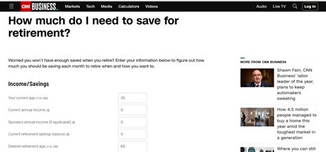 cnn retirement calculator PDF