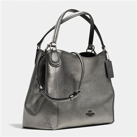 coach metallic handbag