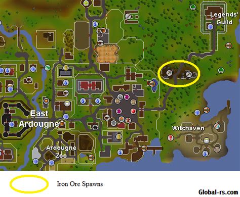 coal ore locations runescape Reader