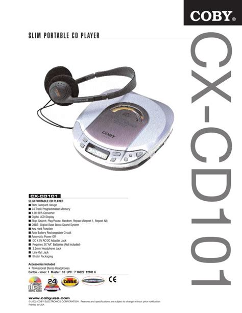 coby dp700wd user manual PDF