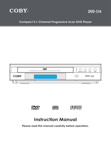 coby dvd 514 manual Epub