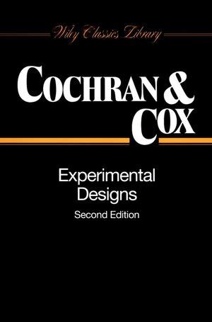 cochran and cox 1965 experimental design PDF