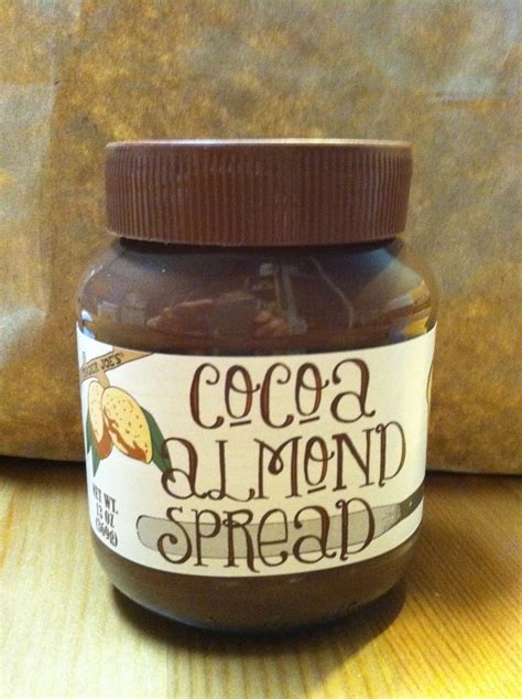 cocoa almond spread trader joe's