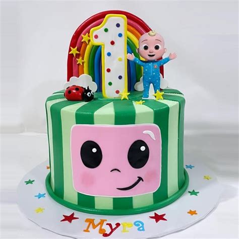 cocomelon theme cake