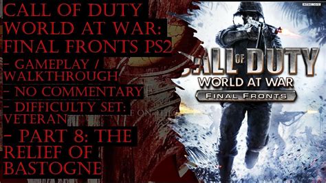 Cod Waw Veteran Walkthrough