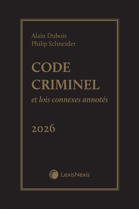code criminel canada ebook Epub