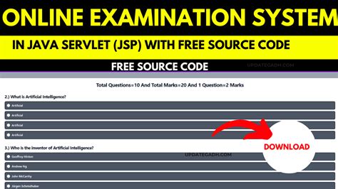 code for online exam in jsp Doc