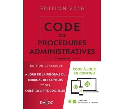 code proc dures administratives 2016 d Reader