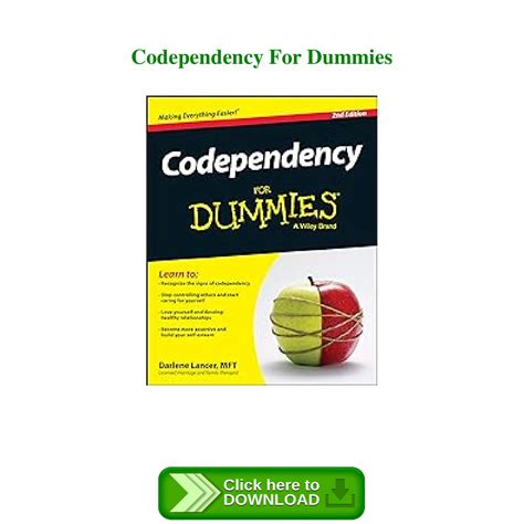 codependency for dummies pdf download Doc