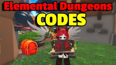 codes for elemental dungeons