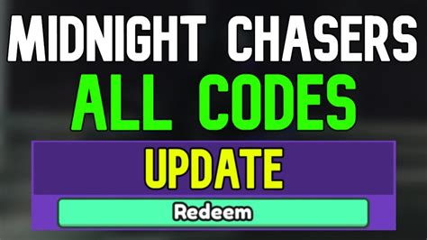 codes for midnight chasers