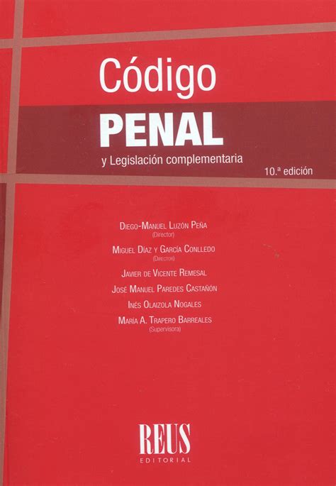 codigo penal y legislacion complementaria 40Âª edicion proview biblioteca de legislacion Doc