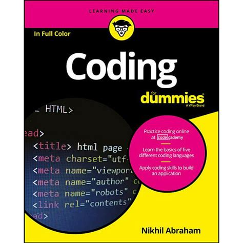 coding for dummies for dummies computers Doc