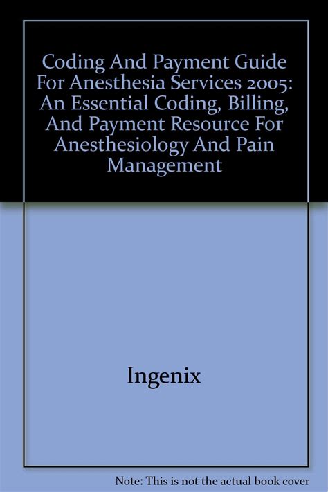 coding payment guide anesthesia services PDF