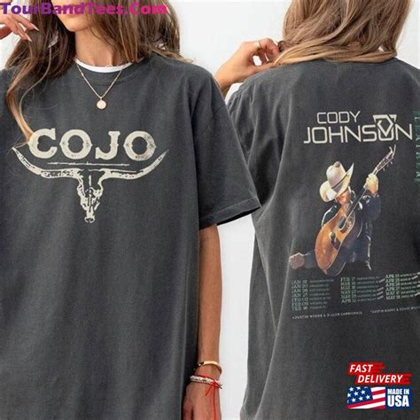 cody johnson tour shirts