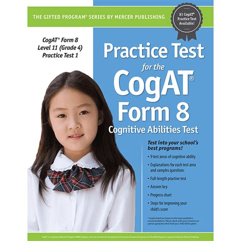 cogat test practice grade 8 Kindle Editon