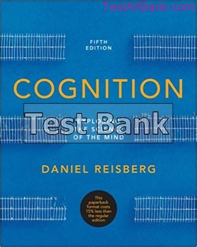 cognition 5th edition reisberg Ebook Kindle Editon