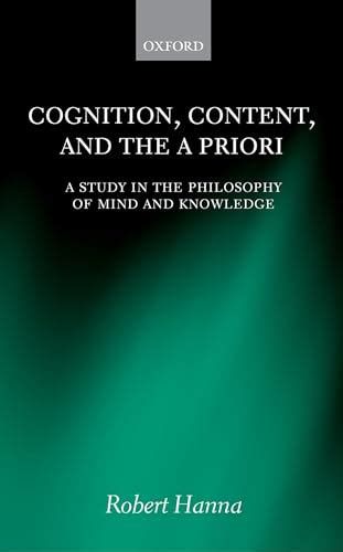 cognition content priori philosophy knowledge Reader