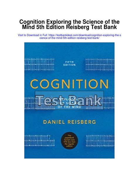 cognition exploring the science of the mind 5th pdf pdf PDF