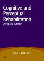 cognitive and perceptual rehabilitation PDF