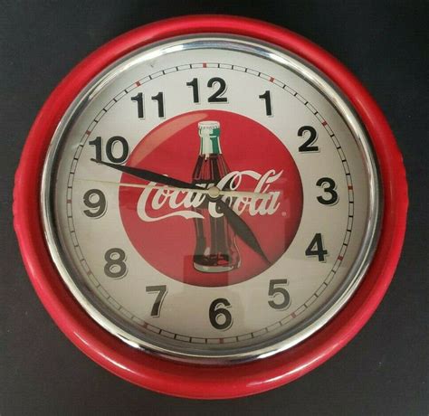 coke wall clock