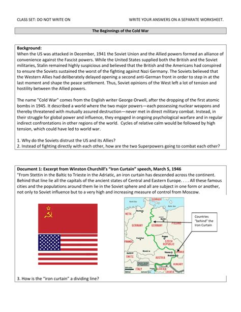 cold war dbq