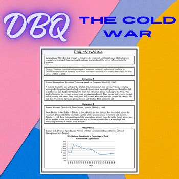 cold war dbq sample Doc