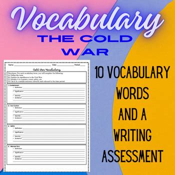 cold war vocabulary builder section 1 Doc
