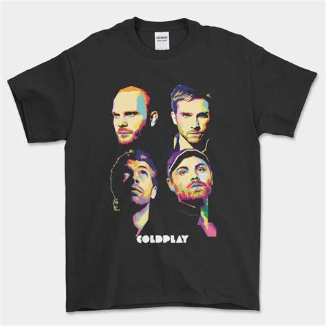 coldplay band t shirts