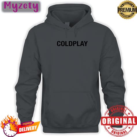 coldplay hooded sweatshirt