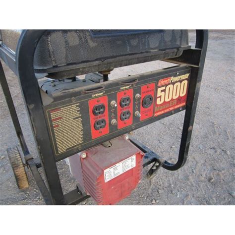 coleman 5000 er generator Doc