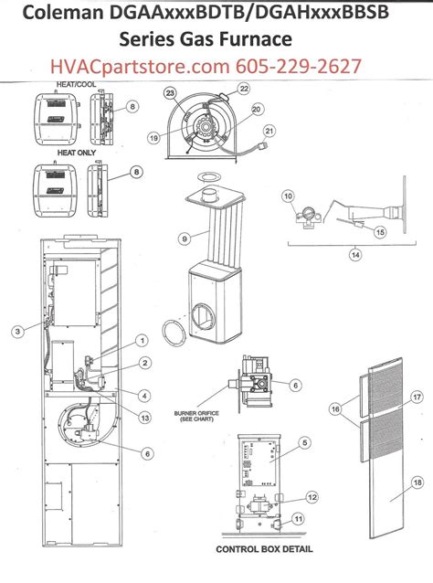 coleman evcon furnace manual model dgaa090bdtb PDF