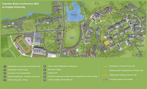 colgate campus map