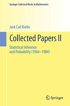 collected papers statistical probability mathematics Kindle Editon