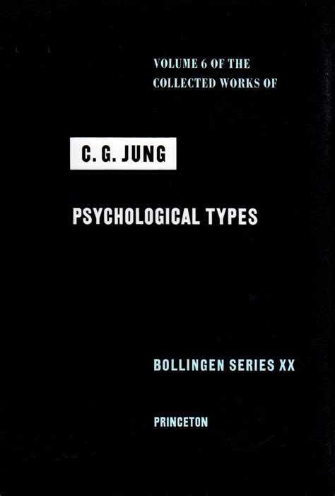 collected works of cg jung volume 6 psychological types PDF