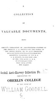 collection valuable documents vindication abolitionists PDF