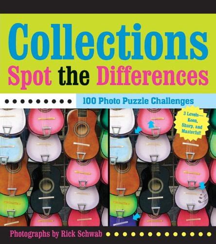 collections spot the differences 100 photo puzzle challenges Kindle Editon