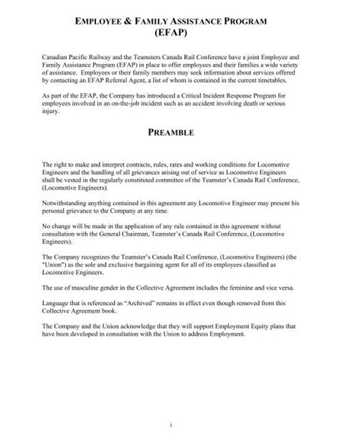 collective agreement between and the canada council of teamsters PDF