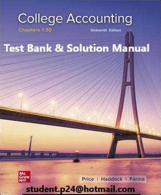 college accounting 5th edition solutions Kindle Editon